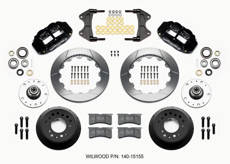 Wilwood — KIT,FRONT,WWE PRO SPINDLE,BIG BRAKE 5x5.00 HUB,13.00 ROTOR