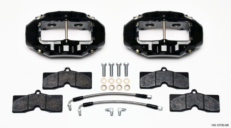 Wilwood — KIT,REAR,VETTE,65-82,D8-4,CALIPERS,PAD LINE,BLACK