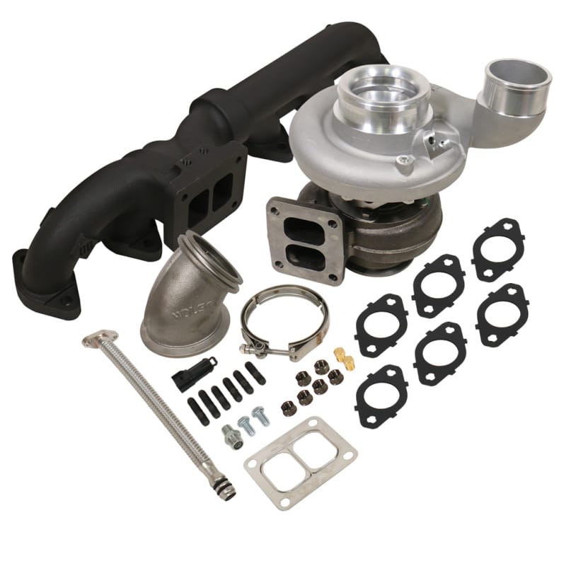 BD Diesel — BD Iron Horn 5.9L Cummins Turbo Kit S363SXE/76 0.91AR Dodge 2003-2007
Iron Horn Turbocharger Kit