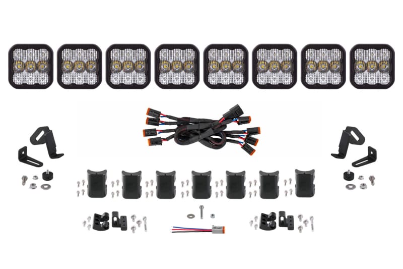 Diode Dynamics — Pod light featuring advanced TIR optics for high efficiency and focus.