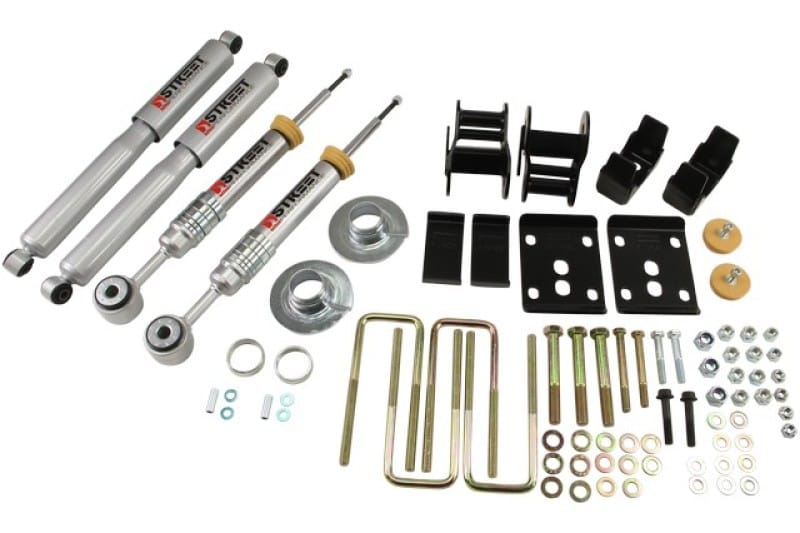Belltech — Front And Rear Complete Kit W/ Street Performance Shocks
LOWERING KIT W/ STREET PERFORMANCE SHOCKS - 983SP
