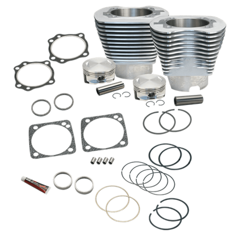 S&S Cycle — S&S Cycle 84-99 BT 84-99 BT 4 1/8in Bore Cylinder Kit For S&S V111 Engine - Natural