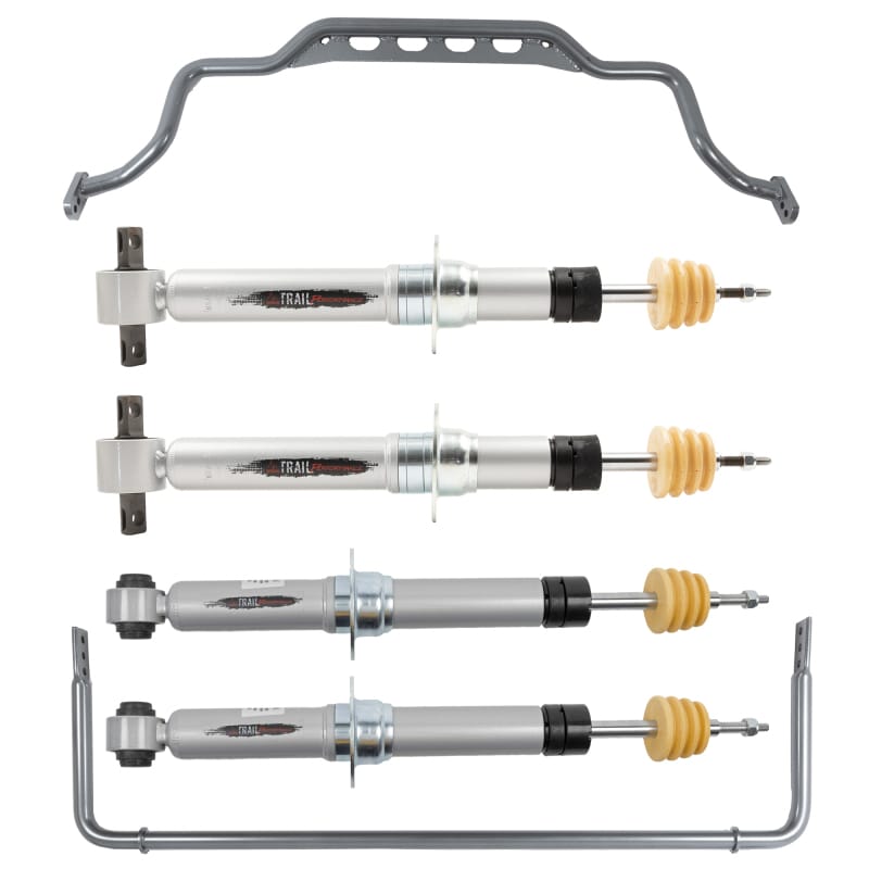 Belltech — 2 INCH LEVELING KIT | FRONT & REAR TP STRUTS W/ SWAY BAR SET - 150222TPS
2" Leveling Front and Rear Trail Performance Struts w/ Swayabr Set