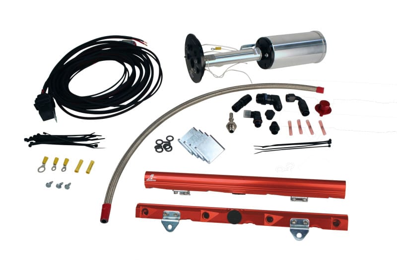 Aeromotive — 03-13 Corvette Stealth Eliminator Race Fuel System with LS7 Fuel Rails