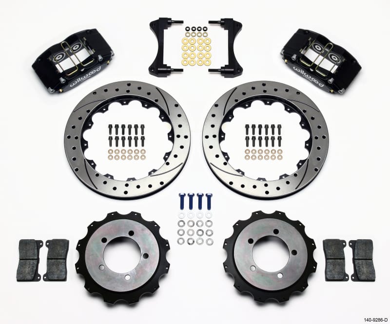 Wilwood — KIT,REAR,DPR13-DS,MITSUBISHI EVO VIII 13.00 ROTOR,PERFORMANCE DRILLED