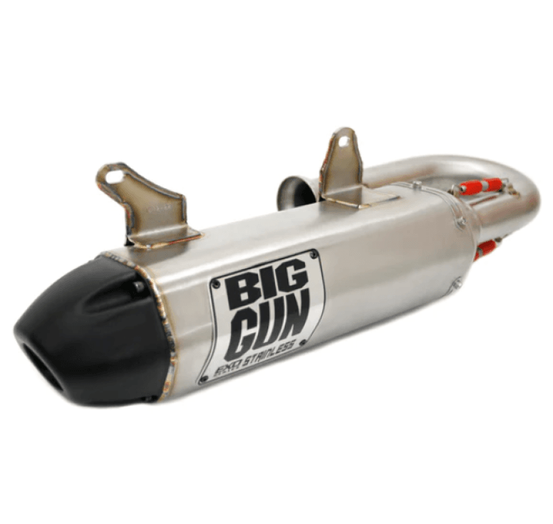 Big Gun — Big Gun 08-14 Yamaha Rhino 700 EFI EXO Stainless Slip On Exhaust