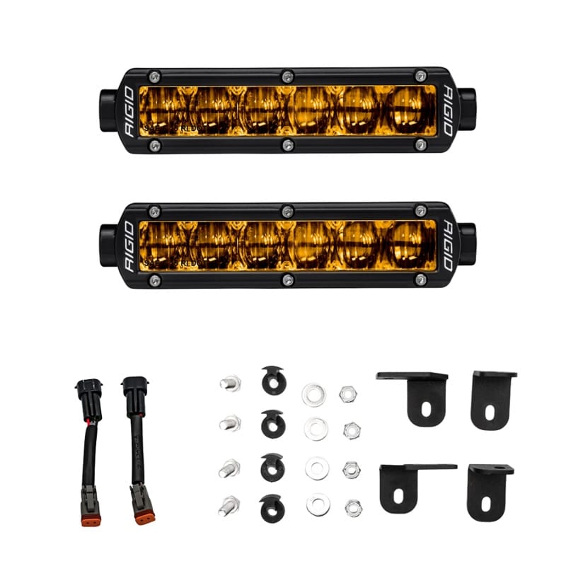Rigid Industries — 2022+ Toyota Tundra 6 Inch SR-Series Selective Yellow Fog Light Kit
2022+Toyota Tundra 6 Inch SR-Series Selective Yellow Fog Light Kit