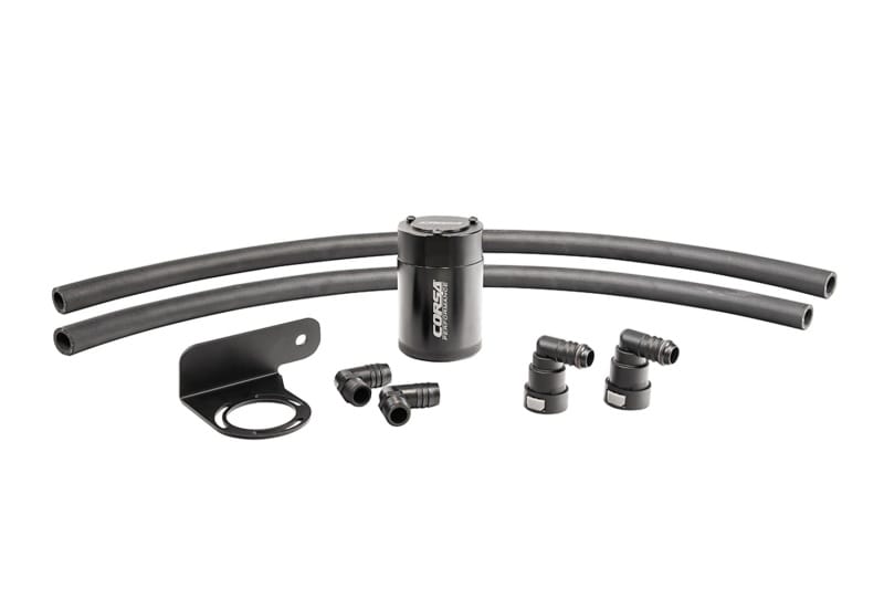 CORSA Performance — CORSA Performance 3 oz. aluminum oil catch can with mounting bracket