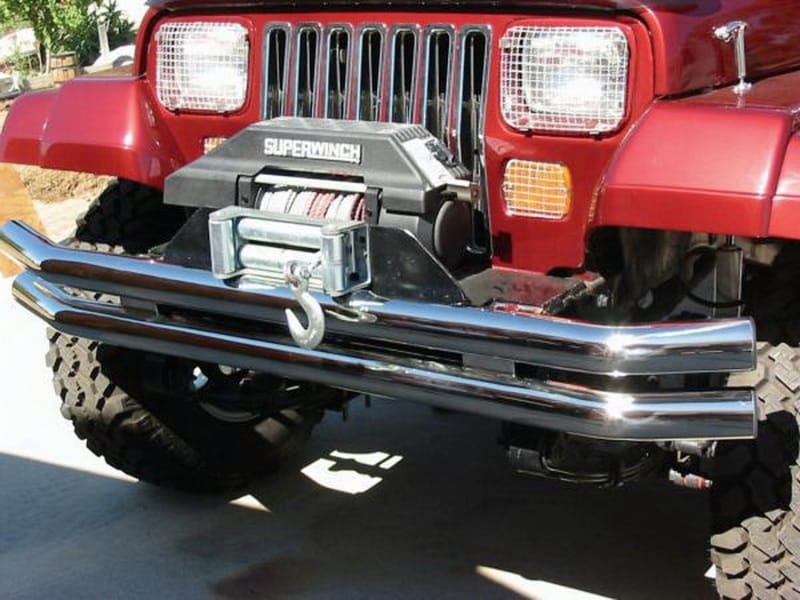 Rampage — Double Tube Bumper, Front or Rear without Hoop
Double Tube Bumper