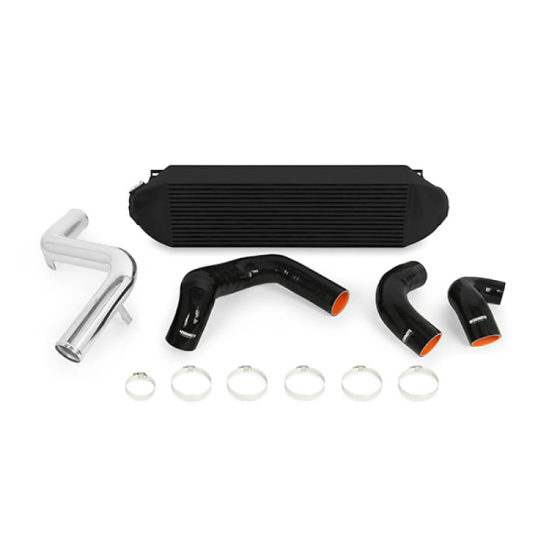 Mishimoto — Mishimoto 2013+ Ford Focus ST Black Intercooler w/ Polished Pipes