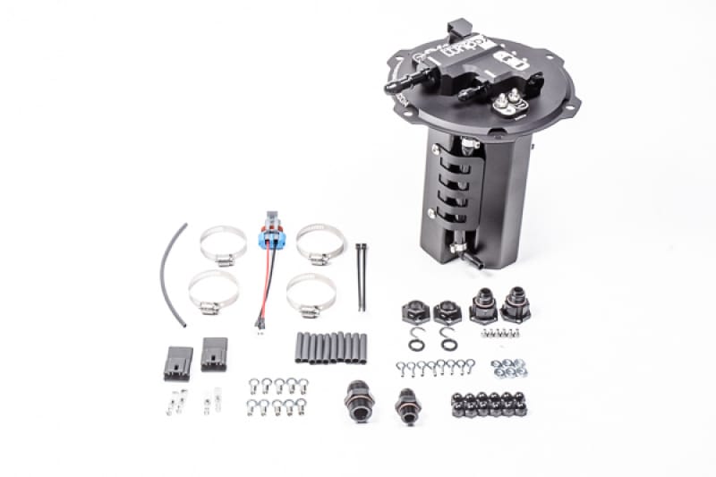Radium Engineering — FUEL HANGER, EVO X, PUMPS NOT INCLUDED, DEATSCHWERKS DW400