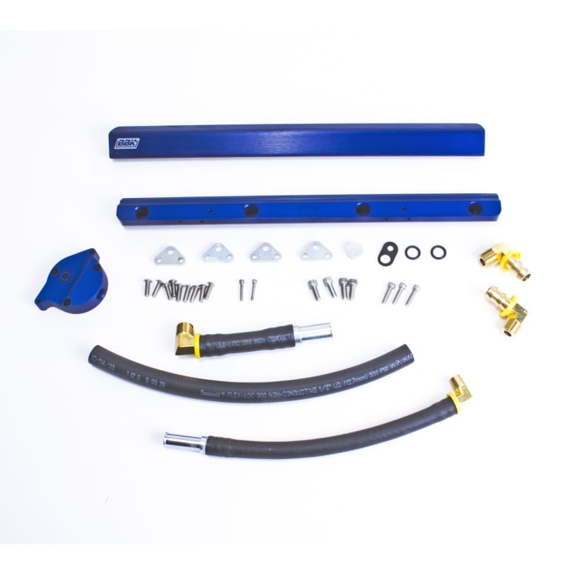 BBK — 1986-1993 MUSTANG 5.0 HIGH FLOW BILLET ALUMINUM FUEL RAIL KIT
High-Flow Billet Aluminum Fuel Rail Kit
