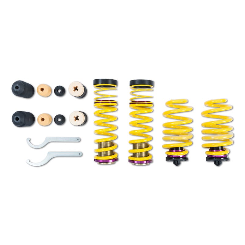KW — Height adjustable lowering springs for use with or without electronic dampers
KW HEIGHT ADJUSTABLE SPRING KIT - 253100BX