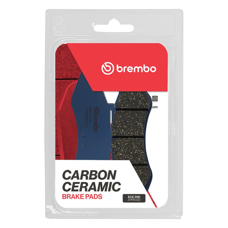 Brembo OE Powersports — Brembo OE 17-18 Benelli Worx 125cc Carbon Ceramic Brake Pad - Front