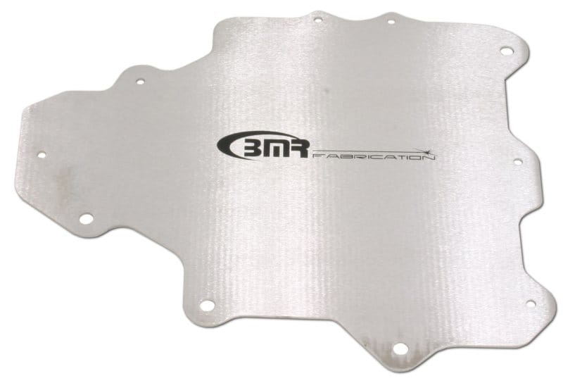 BMR Suspension — BMR 93-02 F-Body A/C Delete Panel (Aluminum) - Bare w/ BMR Logo