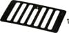 Kentrol — Kentrol 98-06 Jeep Wrangler TJ Hood Vent - Powdercoat Black