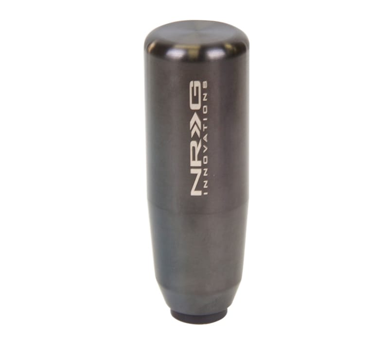 NRG — NRG Universal Short Shifter Knob - 3.5in. Length / Heavy Weight .85Lbs - Black Chrome