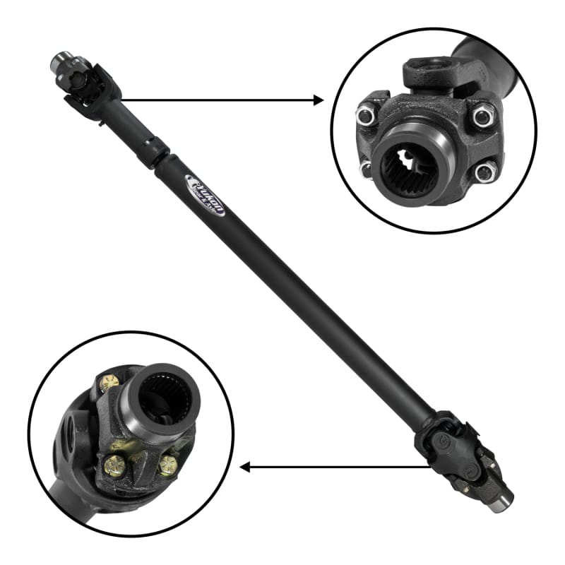 Yukon Gear & Axle — Yukon Performance Front Driveshaft 2018 JL Sahara 4 Door w/ AT & Selec-Trac
Yukon Performance Front Driveshaft 2018 JL Sahara 4 Door w/AT/Selec-Trac