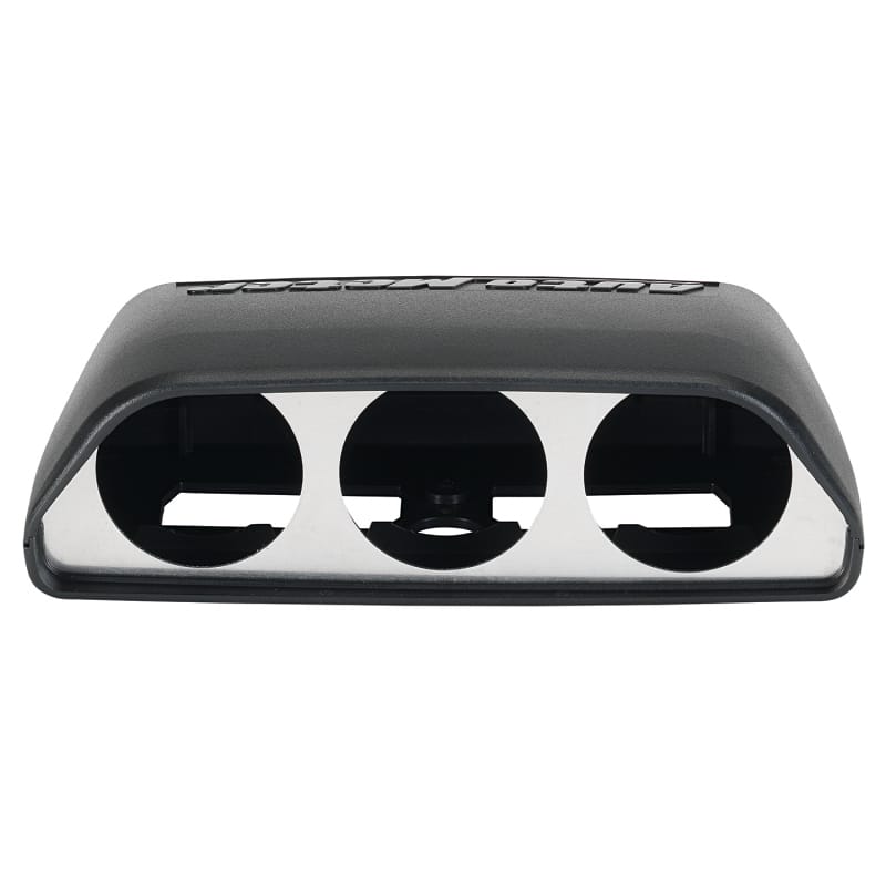 AutoMeter — GAUGE MOUNT, DIRECT FIT DASH TOP, TRIPLE, 2 1/16", CHALLENGER