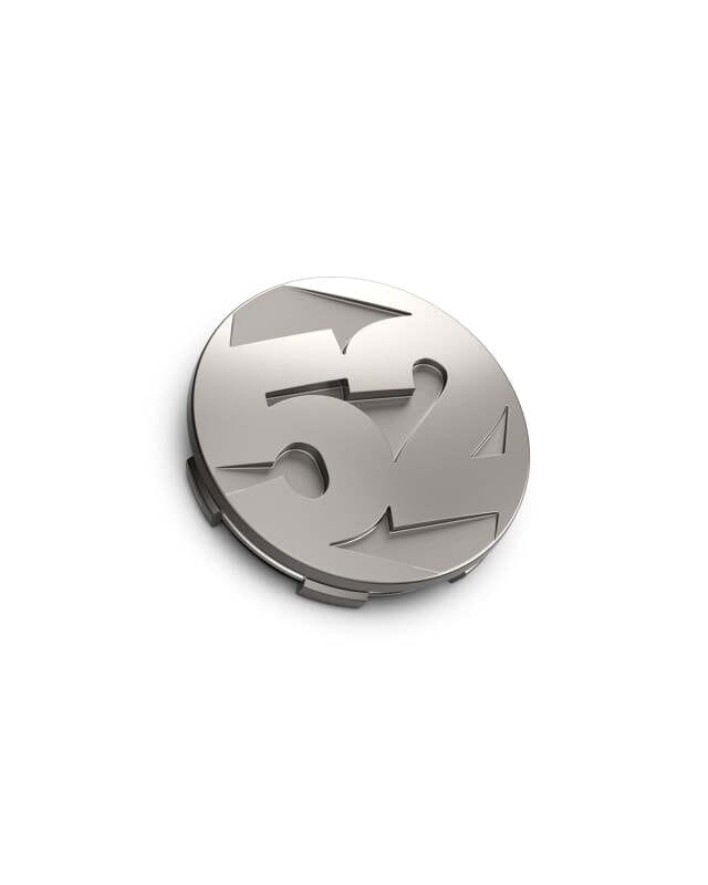 fifteen52 — fifteen52 65mm Snap In Center Cap Single for Rally Sport/MX/SV Wheels - Magnesium Grey
