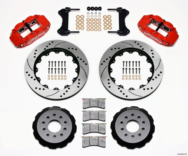 Wilwood — KIT,FRONT,CAMARO,98-02,14.00 ROTOR DRILLED,RED