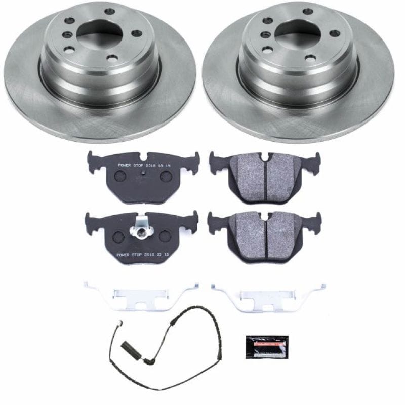 PowerStop — Track Day Spec High-Performance Brake Pad and Rotor Kit