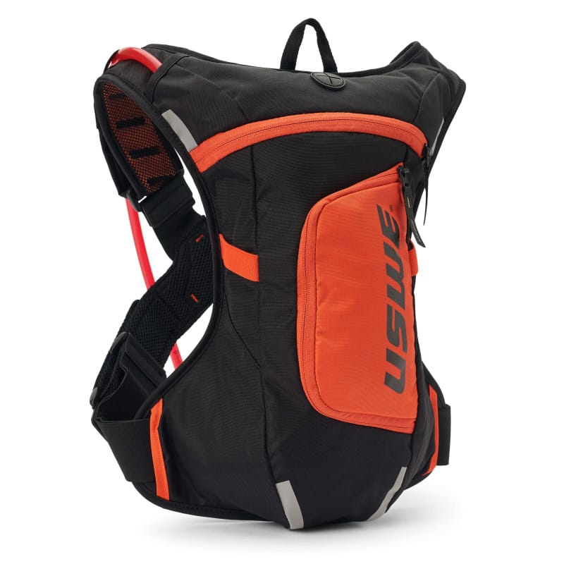 USWE — USWE Moto Hydro Hydration Pack 4L - Black/Factory Orange