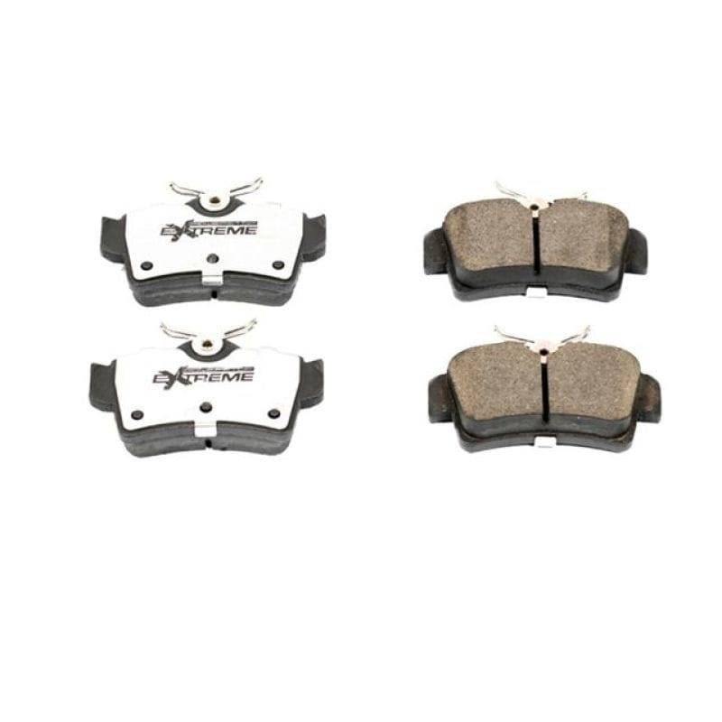 PowerStop — PowerStop - Z26 Performance Carbon-Fiber Ceramic Brake Pads with Hardware Kit
