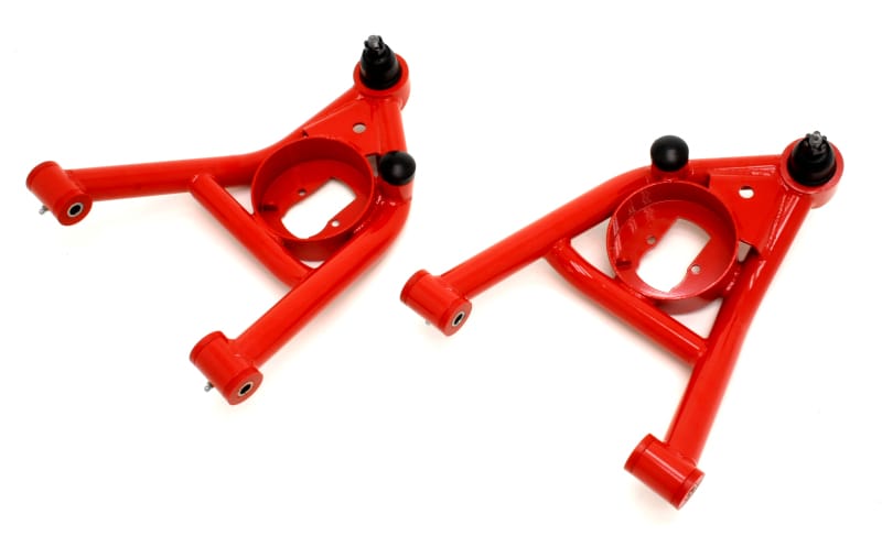 BMR Suspension — A-arms, Lower, DOM, Non-adjustable, Polyurethane Bushings