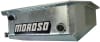 Moroso — Moroso Acura/Honda K Series (Notched) Road Race Baffled Wet Sump Extra Capacity 5.5in Steel Oil Pan