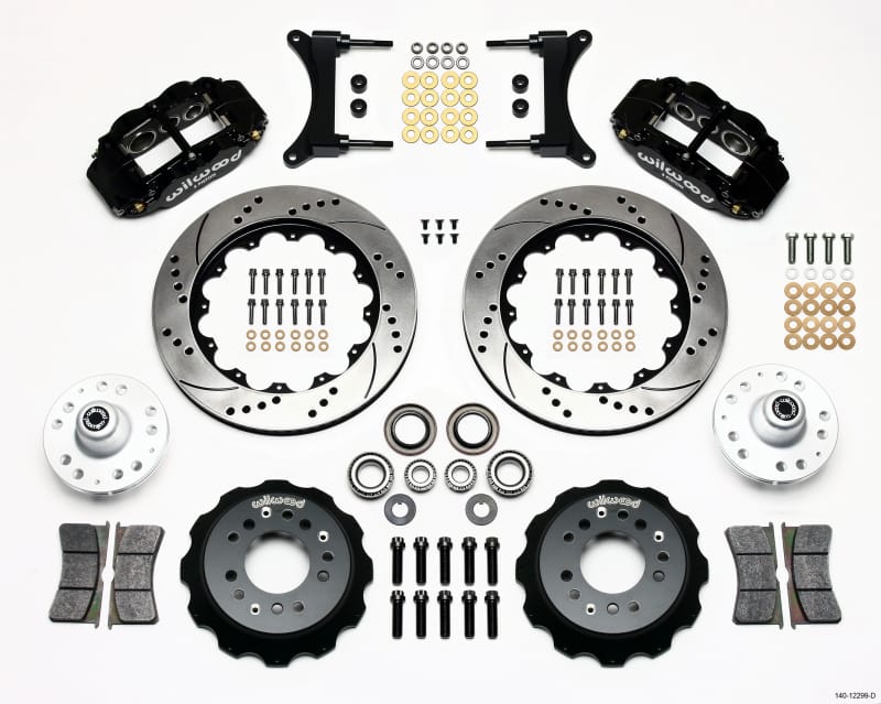 Wilwood — KIT,FRONT,G-BODY,80-87,FNSL6R,14.00 ROTOR,VENTED,DRILLED