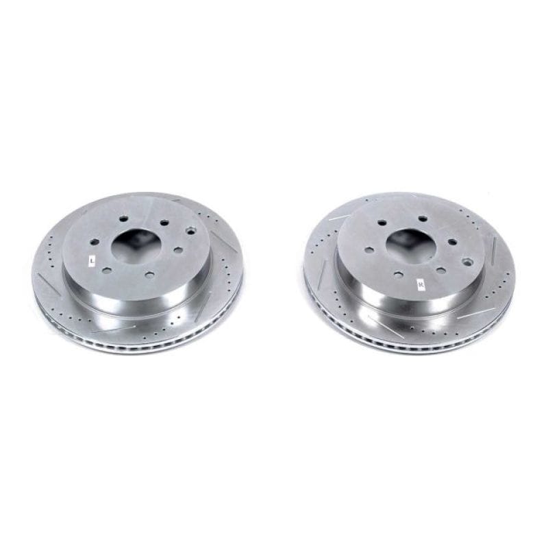 PowerStop — PowerStop Evolution Performance Drilled, Slotted & Plated Brake Rotor Pair