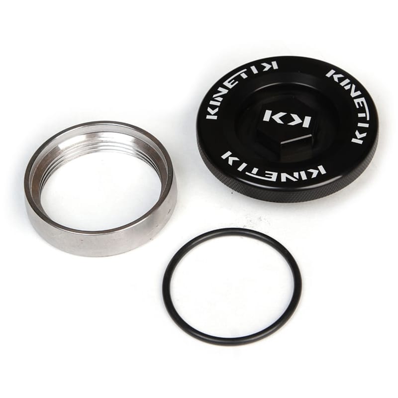 Camburg — KINETIK Large Filler Cap Kit (alum/steel)