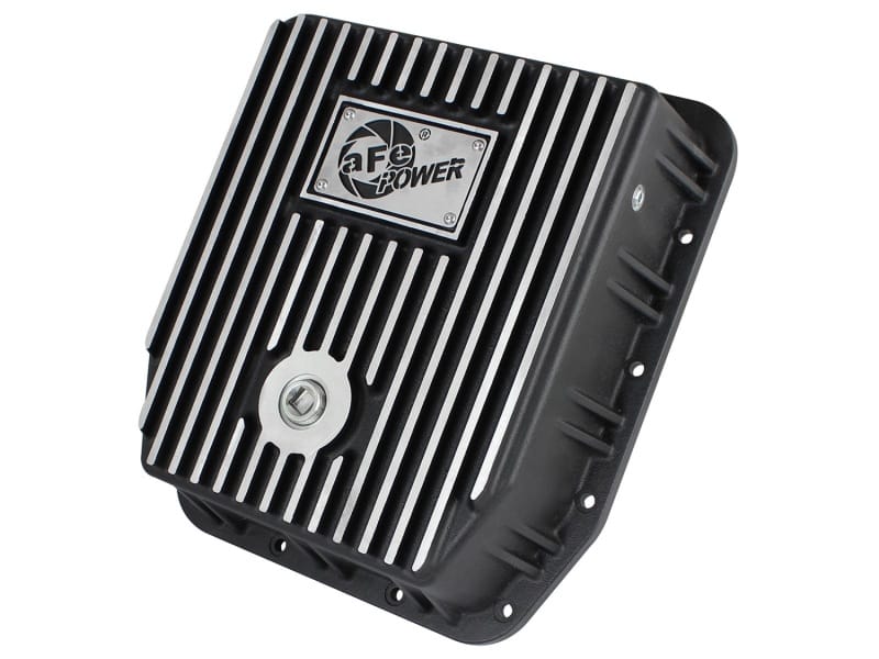 aFe — aFe POWER Pro Series Transmission Pan Black w/ Machined Fins