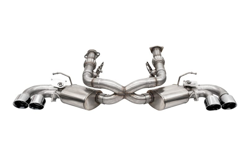 CORSA Performance — 3.0in. Cat-Back Dual Rear Exit NPP Exhaust System with AFM Simulator and 4.5in.