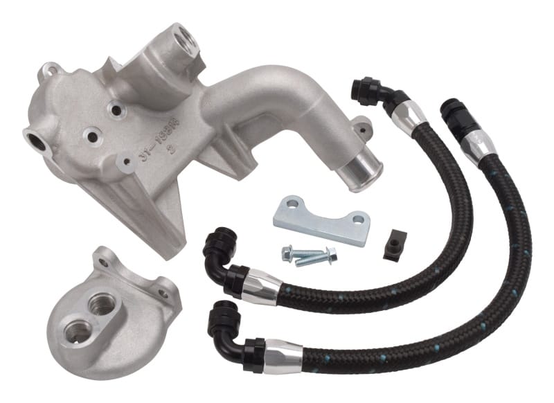 Edelbrock — Edelbrock 4 Wheel Drive Hardware Kit, Ford E-Force Kit
Oil Filter Relocation Kit