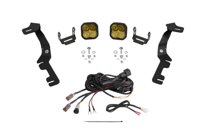 Diode Dynamics — Diode Dynamics Stage Series Ditch Light Kit for 2019-Present Ram SS3 - Sport Yellow Combo