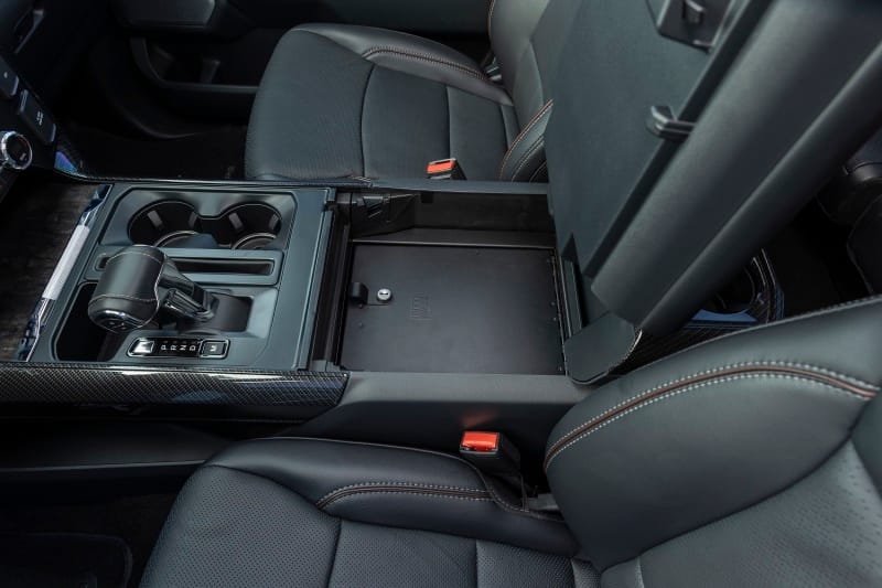 Tuffy Products — Tuffy Ford F150 Console Safe W/ Keyed Lock For W/ Flow Thru Console
Console Safe