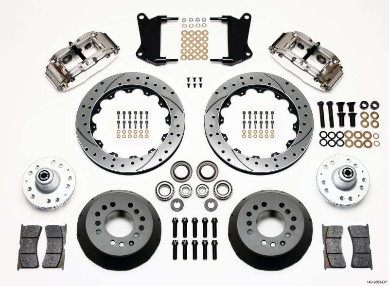 Wilwood — KIT,FRONT,CAMARO/NOVA,67-72,FNSL6R 13.00 ROTOR,DRILLED,POLISH