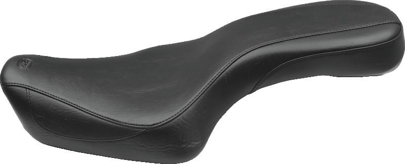 Mustang Motorcycle — Mustang 04-21 Harley Sportster 4.5 GAL Tripper Solo Seat - Black
