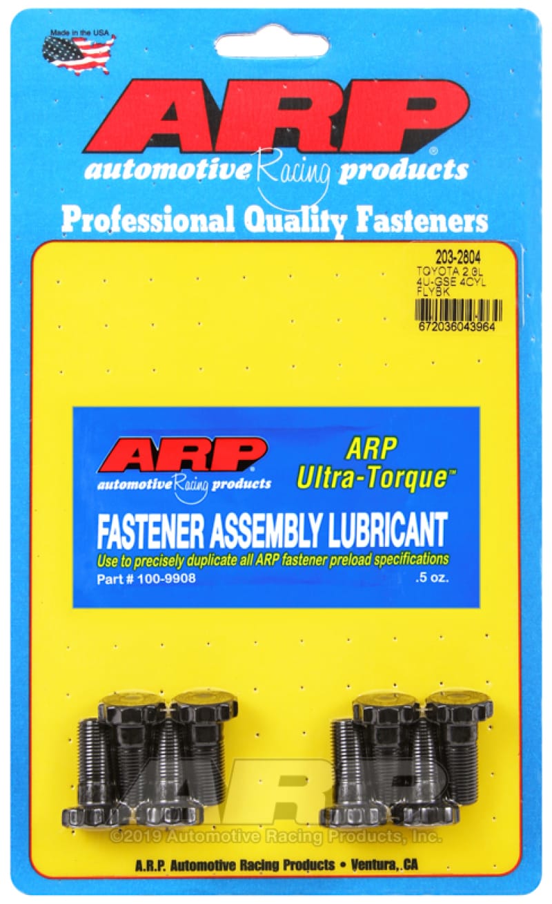 ARP — ARP Toyota 2.0L 4U-GSE 4Cyl Flywheel Bolt Kit