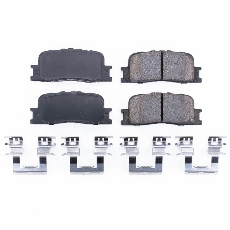 PowerStop — PowerStop - Z17 Low-Dust Ceramic Brake Pads with Hardware