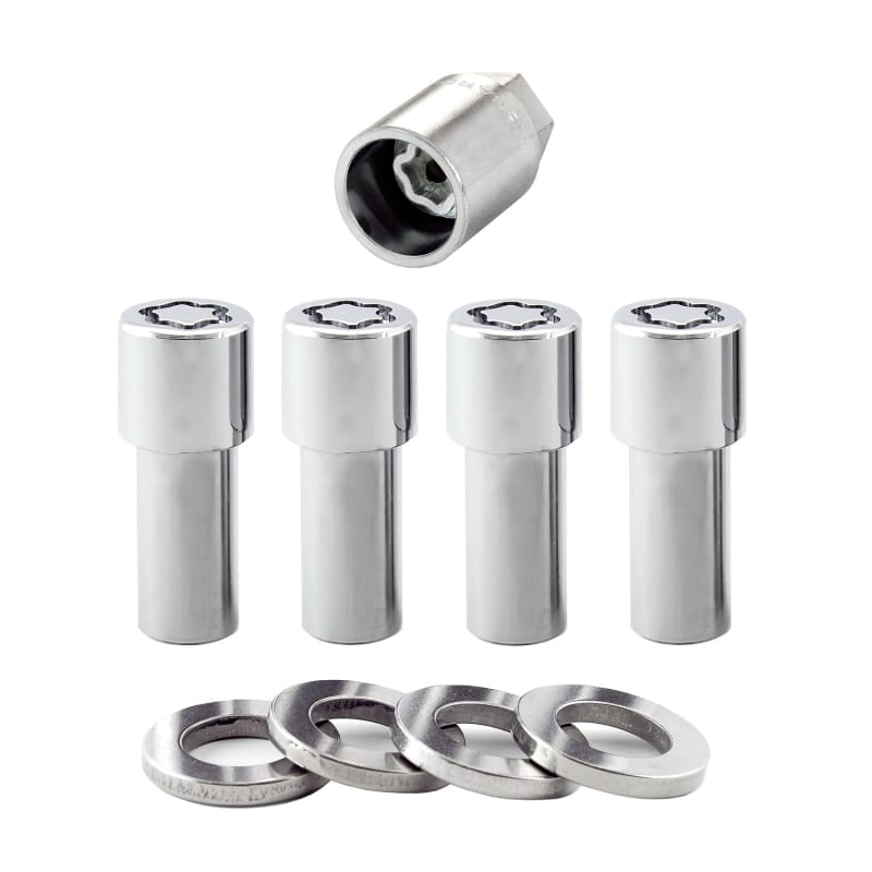 McGard — Mag/Shank Style Wheel Locks-Exposed-Chrome