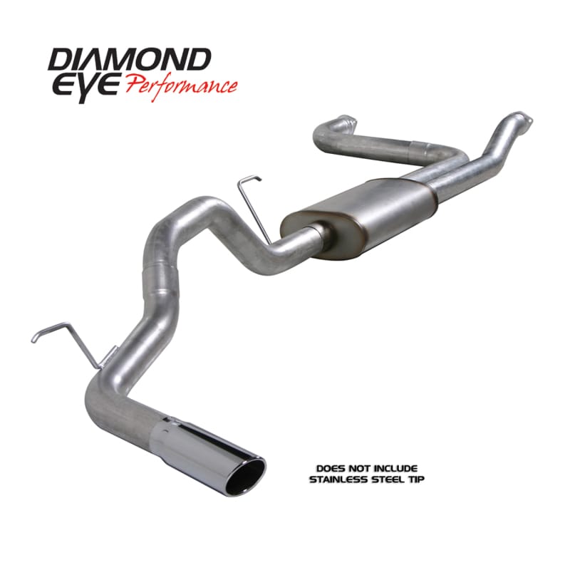 Diamond Eye Performance — 2004-2012 NISSAN TITAN 5.6L (ALL CAB AND BED LENGTHS)-3.5in. ALUMINIZED-PERFORMA