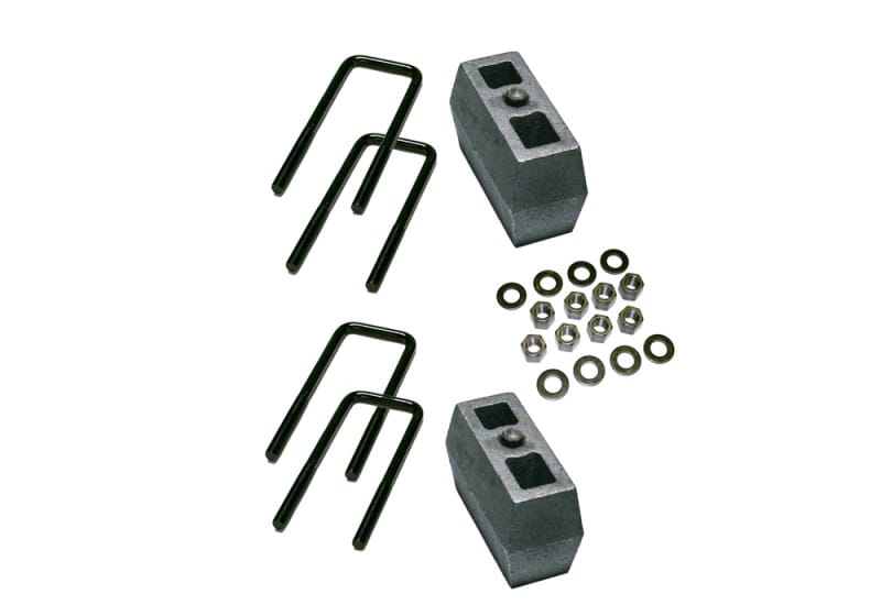 Superlift — 4in. Rear Block Kit-89-96 Toyota PU 4WD Short Bed Std Cab w/3.312in. Wide Ubolts
4" Rear Block Kit - 89-96 Toyota PU 4WD Short Bed Std Cab w/ 3.312" Wide Ubolts