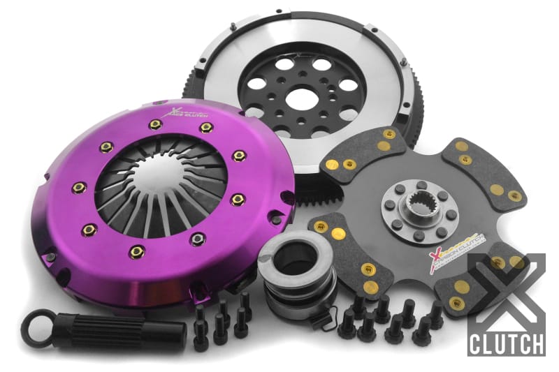 XCLUTCH — Clutch Kit Inc Chromoly Flywheel; Stage 3  Carbon Blade Clutch Disc