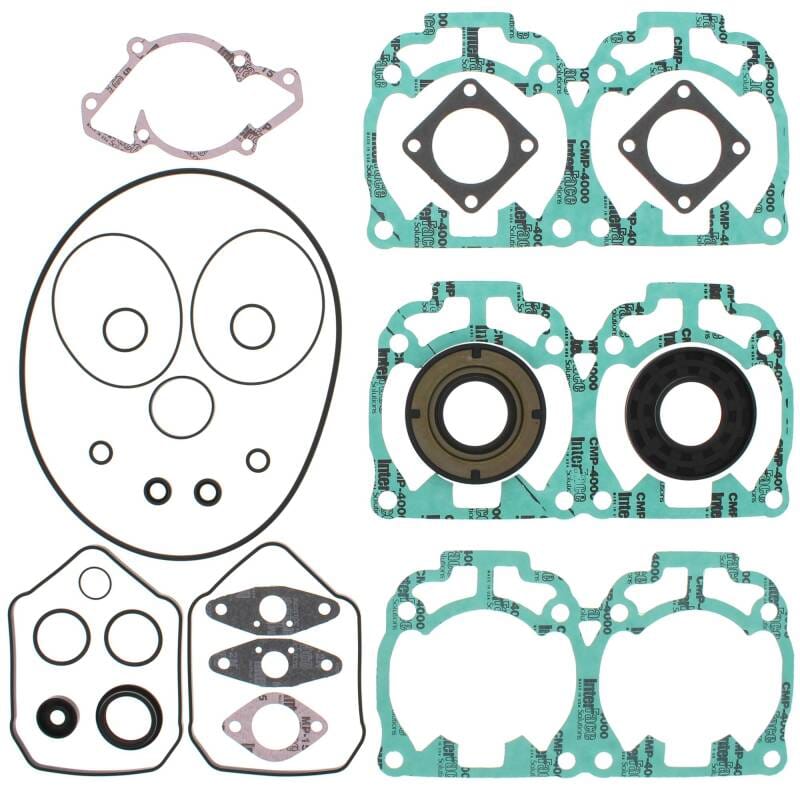Vertex Pistons — Vertex Pistons 00-01 Formula Deluxe 700/01-02 Grand Touring 700 Complete Gasket Kit w/ Seals