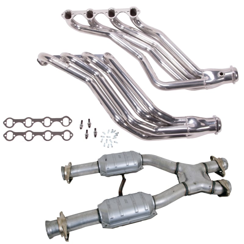 BBK — BBK 79-93 Ford Mustang 5.0L 1-3/4 Long Tube Headers w/High Flow Catted X-Pipe (Silver Ceramic)
Exhaust Header
Exhaust Kit