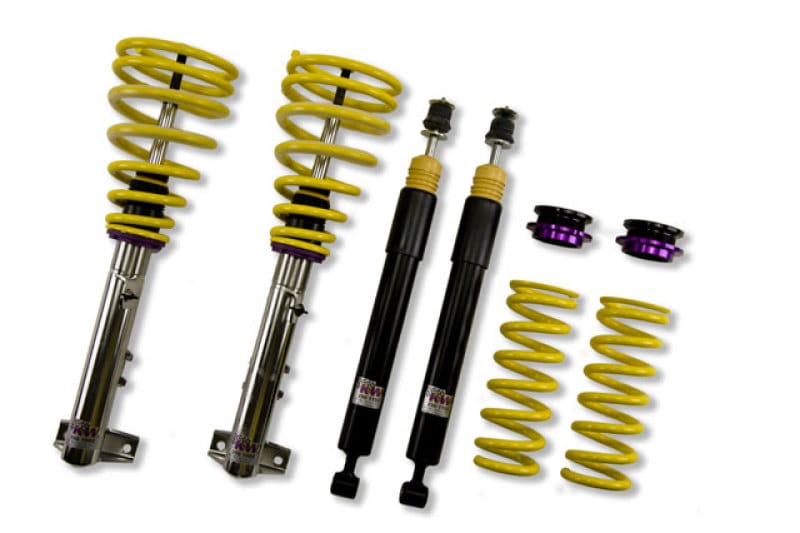 KW — Height adjustable stainless steel coilover system with pre-configured damping
KW COILOVER KIT V1 - 10225002