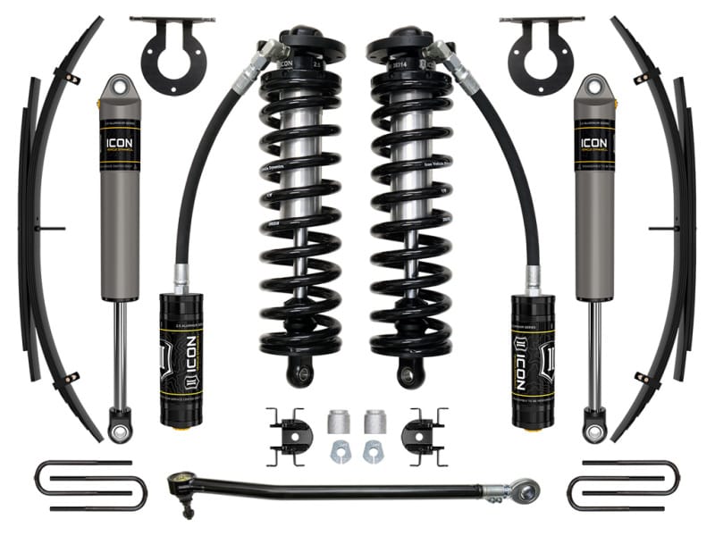 ICON — 17-23 FORD F250/F350 2.5-3" STAGE 2 COILOVER CONVERSION SYSTEM W EXPANSION PACK